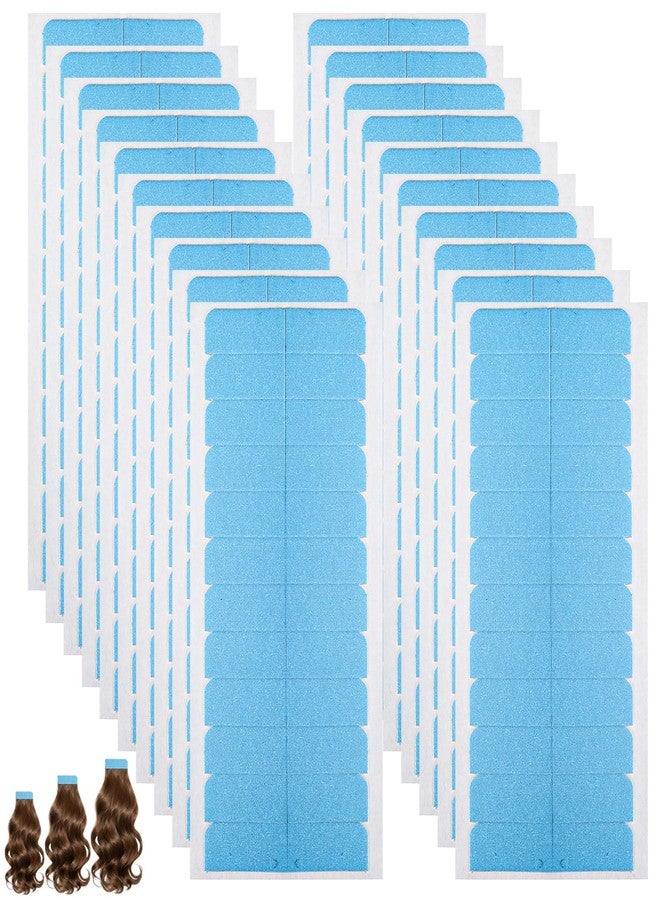 240 قطعة من شريط لاصق لوصلات الشعر، شريط لاصق مزدوج الجوانب للشعر المستعار، شريط لاصق لوصلات الشعر، شريط لاصق بديل لوصلات الشعر الطبيعي، أدوات تجميل أشرطة الشعر المستعار - Image 1
